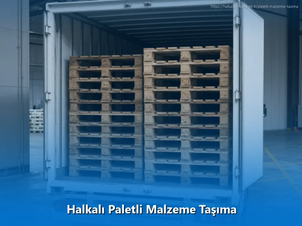 Halkalı Paletli Malzeme Taşıma